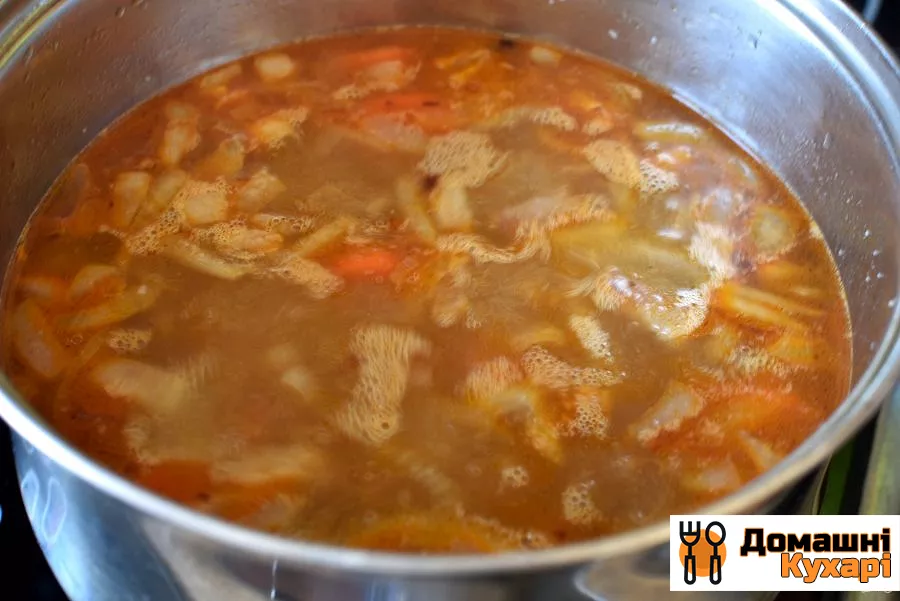Пікантний суп-пюре з консервованої квасолею - фото крок 4