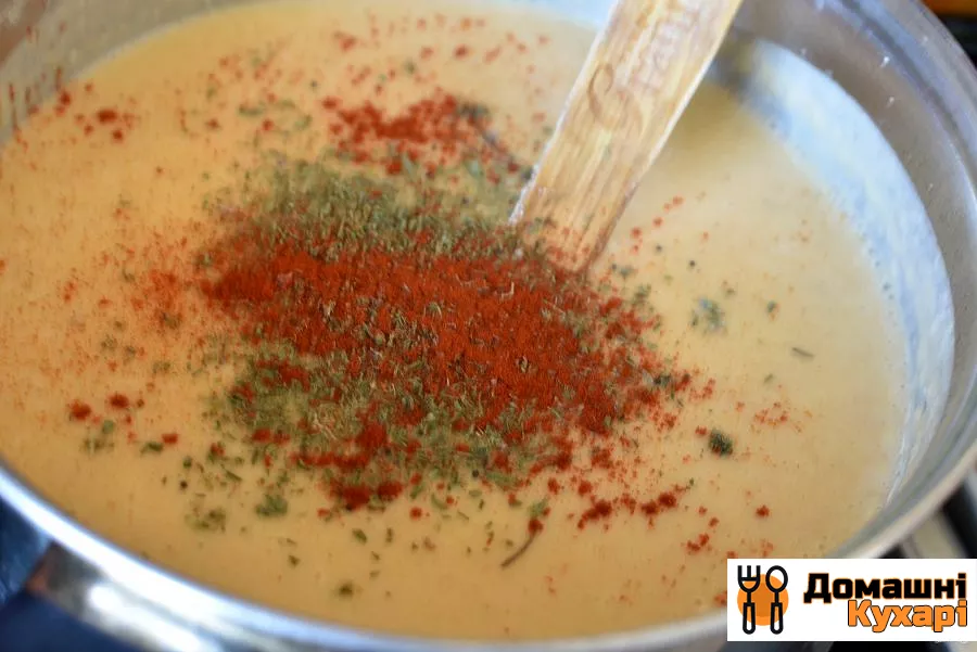 Пікантний суп-пюре з консервованої квасолею - фото крок 6