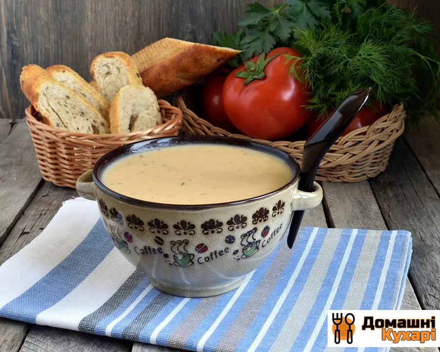 Пікантний суп-пюре з консервованої квасолею - фото крок 7