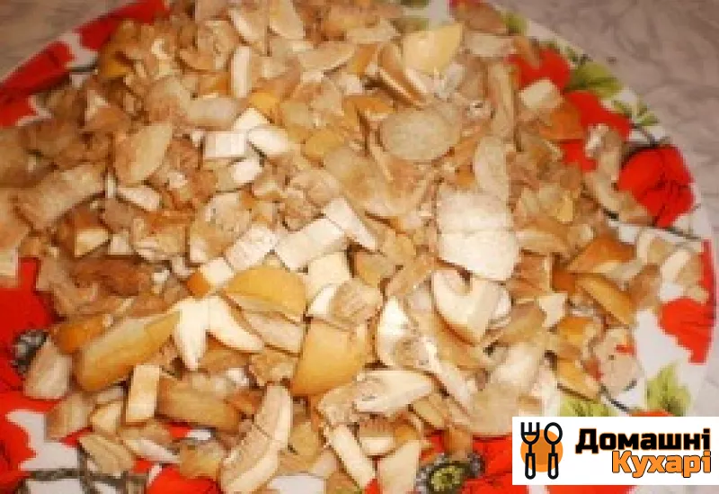 Пиріжки з листкового тіста з грибами і картоплею - фото крок 4