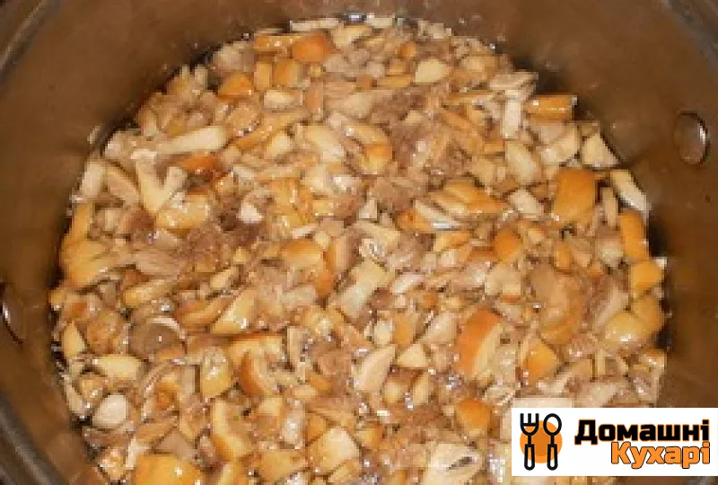 Пиріжки з листкового тіста з грибами і картоплею - фото крок 5