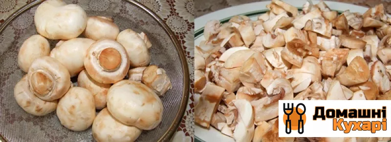 Пиріжки з грибами і картоплею в духовці - фото крок 1
