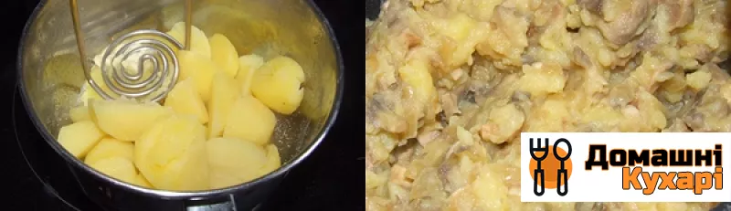 Пиріжки з грибами і картоплею в духовці - фото крок 2