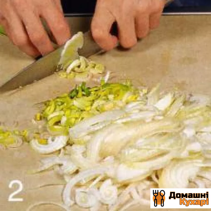 Піссаладьер, прованський цибульний пиріг - фото крок 2