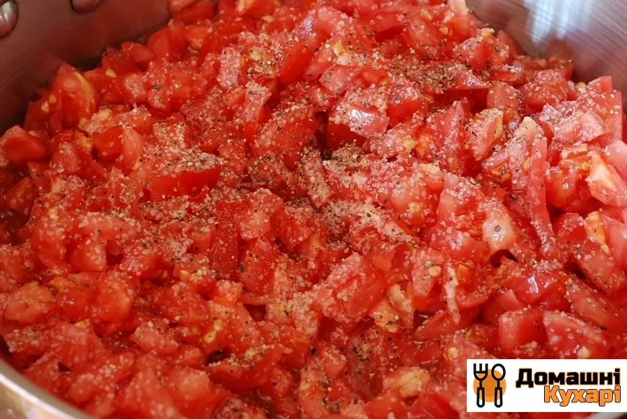 Полента з помідорами - фото крок 9