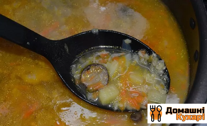 Пісний грибний суп в мультиварці - фото крок 5