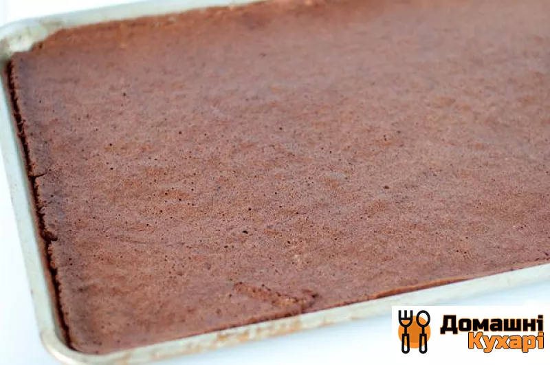 Святкові шоколадні тістечка з глазур'ю - фото крок 1
