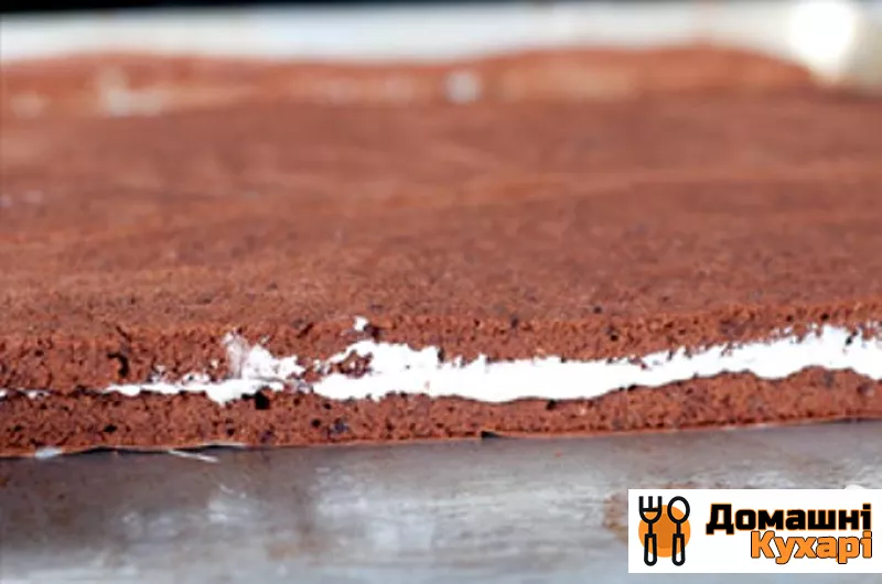Святкові шоколадні тістечка з глазур'ю - фото крок 2