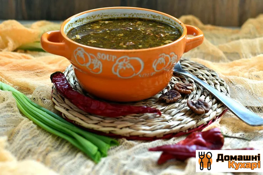 Пряний картопляний суп з горіхами - фото крок 8