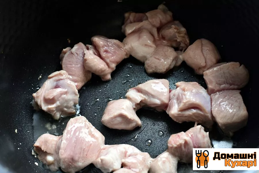 Рагу зі свинини на манер перкельт - фото крок 2