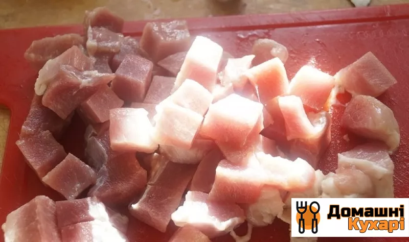 Рагу зі свининою в духовці - фото крок 1