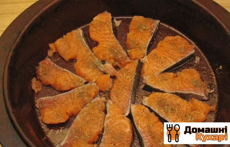 Риба кета в духовці - фото крок 1