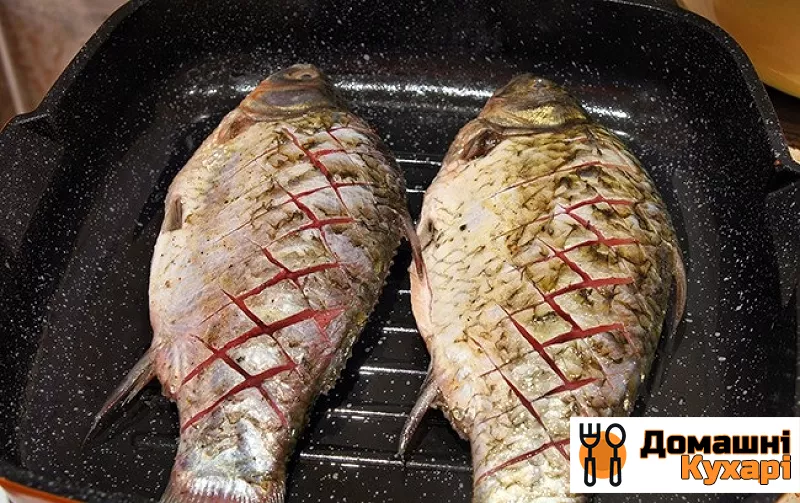 Риба на гриль-сковороді - фото крок 3