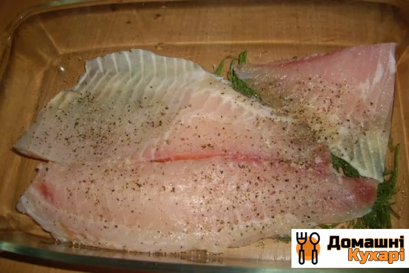 Риба з грибами в духовці - фото крок 2