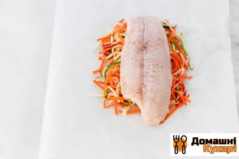 Риба в духовці з овочами - фото крок 6