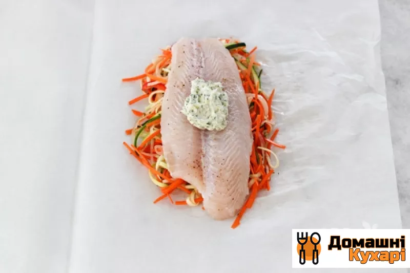 Риба в духовці з овочами - фото крок 7