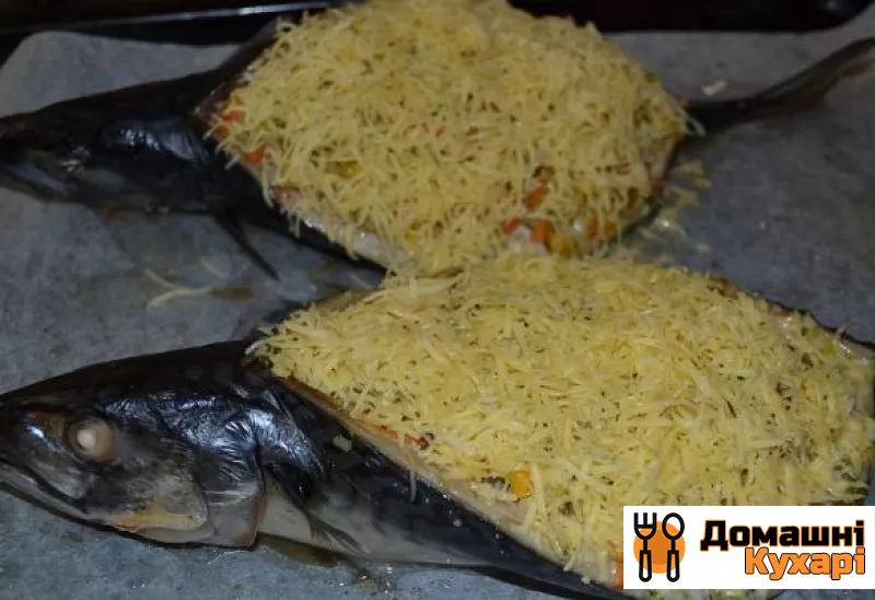 риба, запечена з рисом - фото крок 12