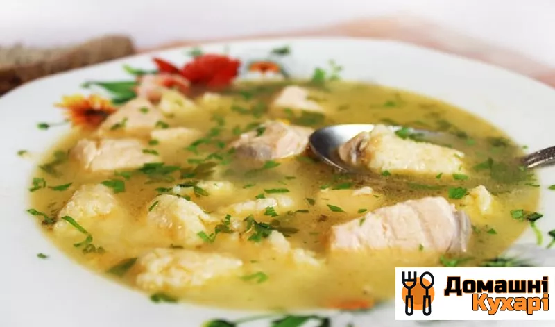 Рибний суп з галушками - фото крок 8