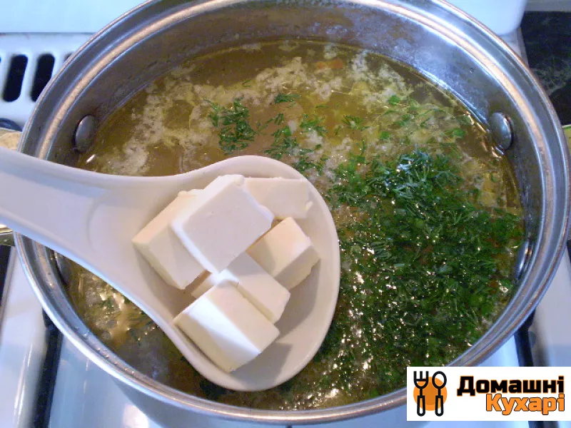 Рибний суп з плавленим сиром - фото крок 10