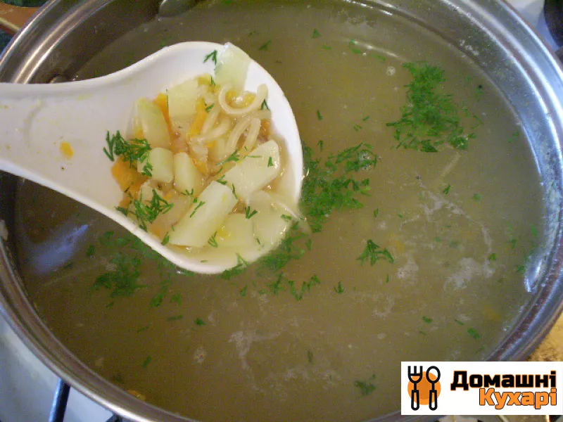 Рибний суп з вермішеллю - фото крок 6
