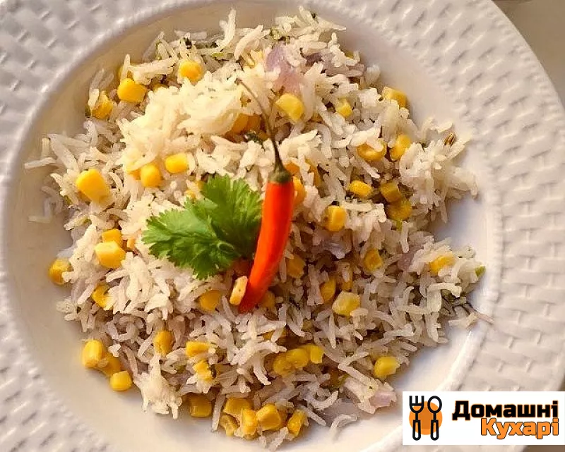 Рис з кукурудзою в мультиварці - фото крок 7