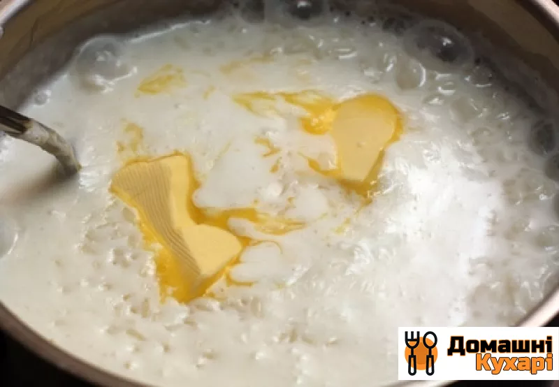 Рисова каша на молоці - фото крок 4