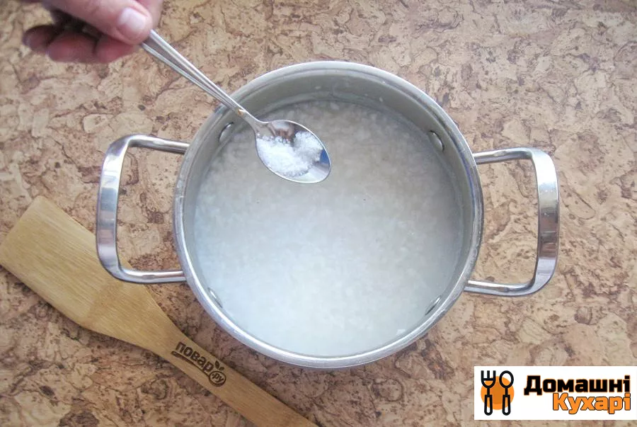 Рисова молочна каша як в дитячому садку - фото крок 4