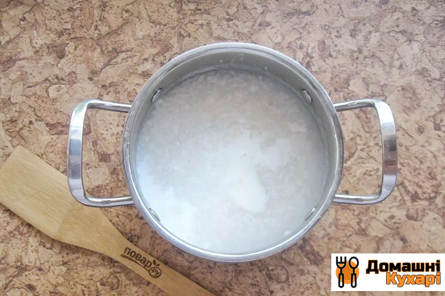 Рисова молочна каша як в дитячому садку - фото крок 6
