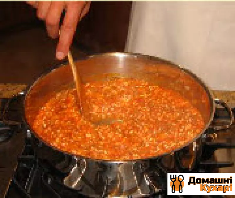 Різотто в томатному соусі - фото крок 4