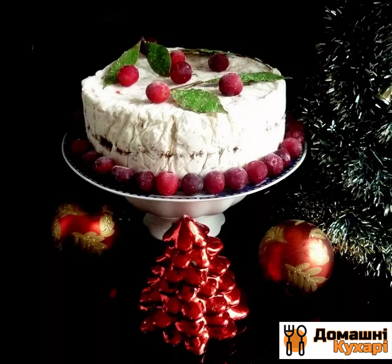 Різдвяний торт із сухофруктів - фото крок 5