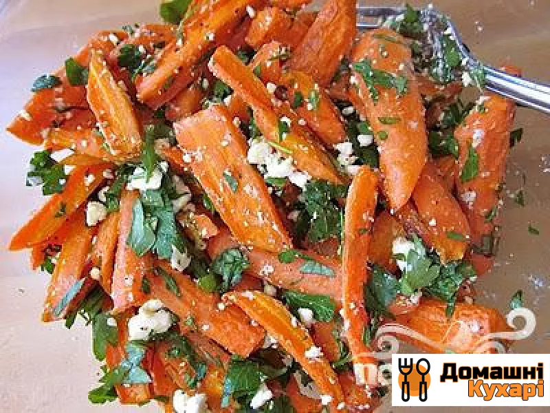 Салат з моркви і сиру Фета - фото крок 2