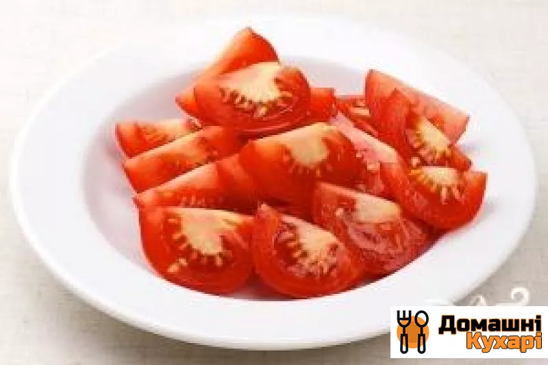 Салат з помідорів - фото крок 2