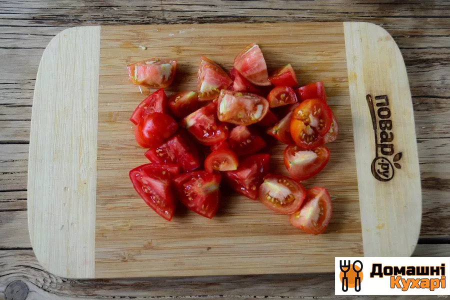 Салат з помідорів і кабачків на зиму - фото крок 3