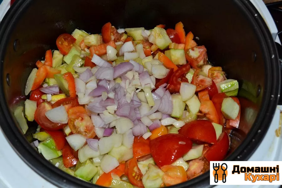 Салат з помідорів і кабачків на зиму - фото крок 7