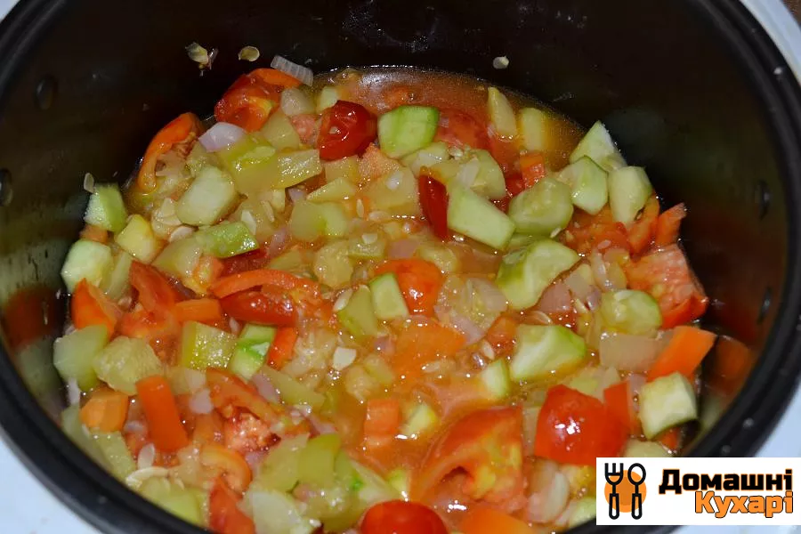 Салат з помідорів і кабачків на зиму - фото крок 8