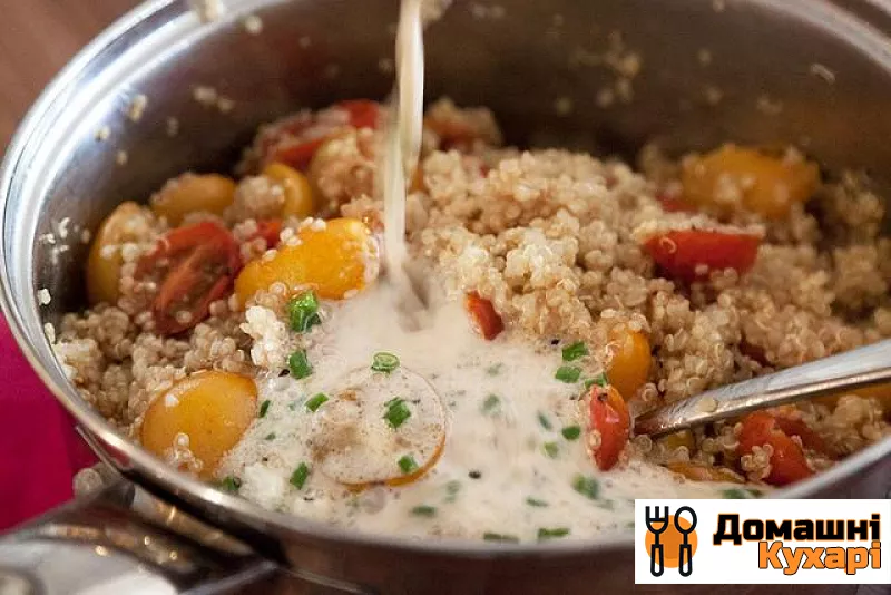 Салат з рисової лободи і запечених помідорів - фото крок 4