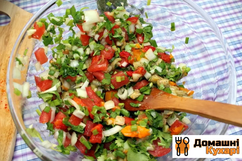Салат із запеченими овочами - фото крок 9