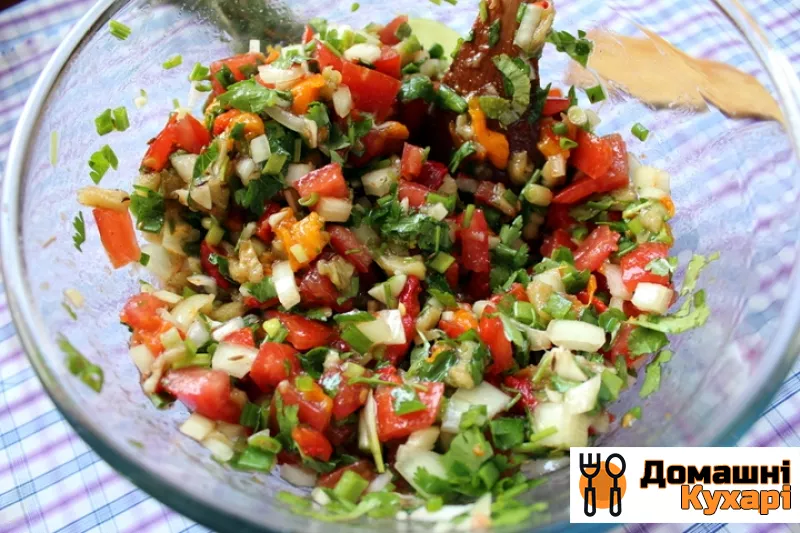 Салат із запеченими овочами - фото крок 11