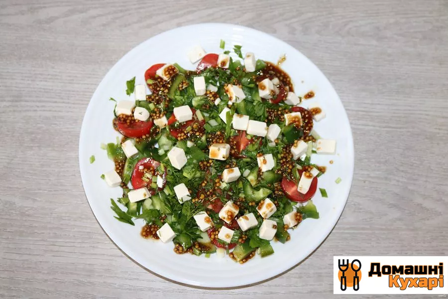 Салат із зеленим болгарським перцем - фото крок 8